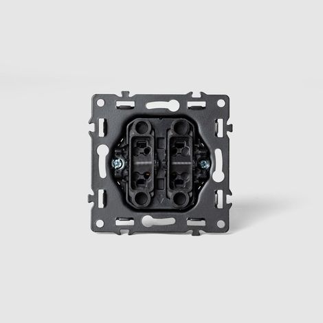 Parte Eléctrica para Mecanismos Luxe 990 Interruptor doble (1/4)
