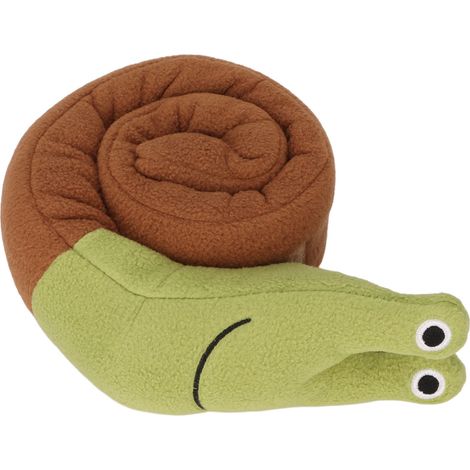 Jouets pour chiens en forme d'escargot qui couinent, puzzle de dentition en polyester, jouets à mâcher interactifs pour chiots (1/5)