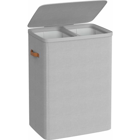 Cesto de ropa sucia de 2 compartimentos x 85 L (1/5)