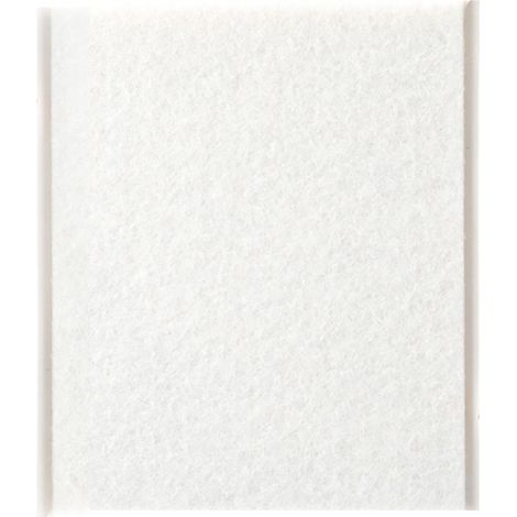 Placa Fieltro Lana Acrílica 100x85x3mm Blanco Adhesivo Inofix (1/2)
