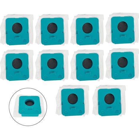 Paquete de 10 bolsas de filtro para aspiradora Samsung BESPOKE Jet VCA-ADB95: bolsas de repuesto de tela no tejida con filtración multietapa, lavables y económicas. (1/5)