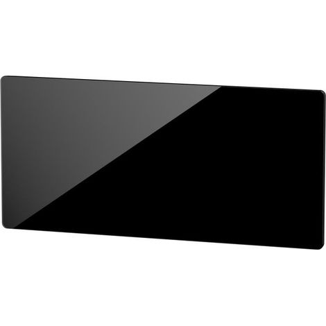 CAMPAVER nativ Radiateur Horizontal 2000W Verre massif Noir astrakan INTUIS K161127 (1/5)