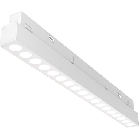 Spot linéaire rail 1 phase LED 18W 4000K Maytoni blanc (1/5)