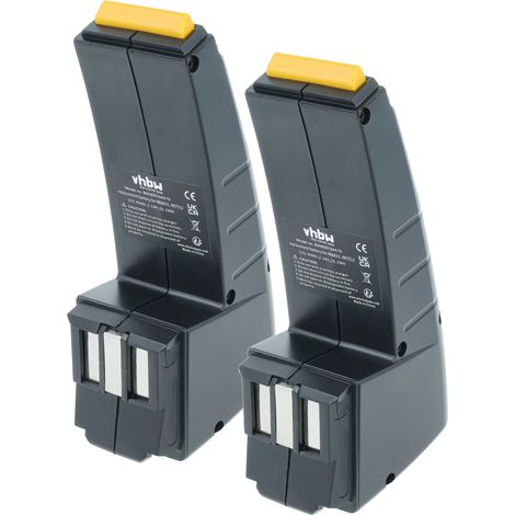 vhbw 2x Akku Ersatz für Festo / Festool FS1224 für Elektrowerkzeug (2100 mAh, NiMH, 12 V)