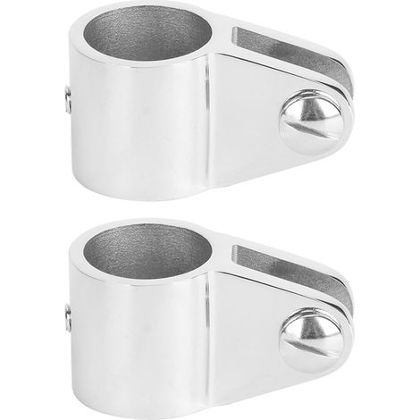 Deux auvents coulissants en acier inoxydable à mâchoires marines, quincaillerie marine pour yachts gonflables en fibre de verre, 25 mm. (1/5)