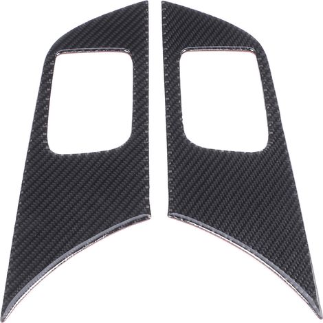 2 Stück Türgriff-Innenverkleidung aus Kohlefaser, passend für Mitsubishi Lancer 2008–2016 (1/5)