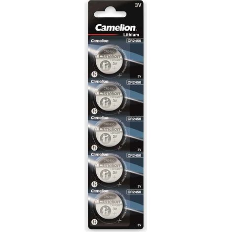 CAMELION Knopfzelle CR2450, 5 St. (1/6)