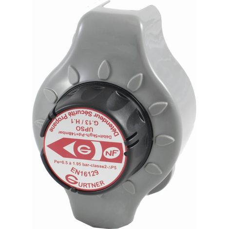 Regulador de seguridad de propano D.S.P 5 kg/h 148mb GURTNER NF EN Clase 2 M20x150 Propano - 14790.03
