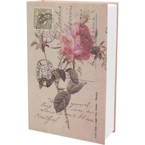 Mini coffre-fort en forme de livre d'imitation, boîte de rangement, coffre-fort haute sécurité avec mot de passe, décoration intérieure pour (1/4)