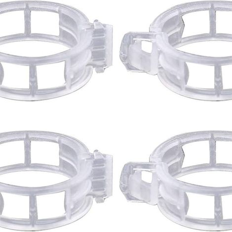 Lot de 300 supports pour plantes, pinces de jardin, pinces pour treillis à tomates, durables (1/5)