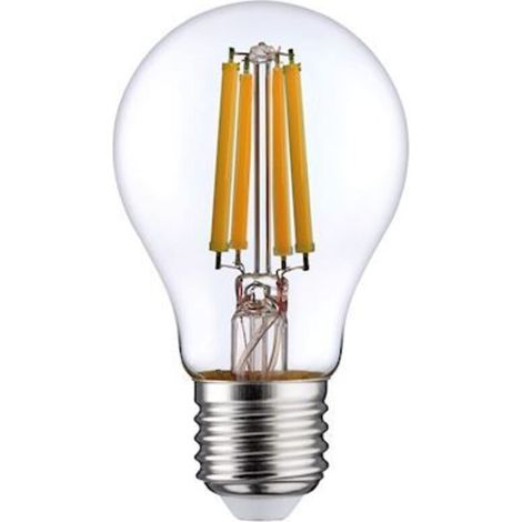 ampoule à led - culot e27 - 11w - 2700k - a60 - claire - 20044