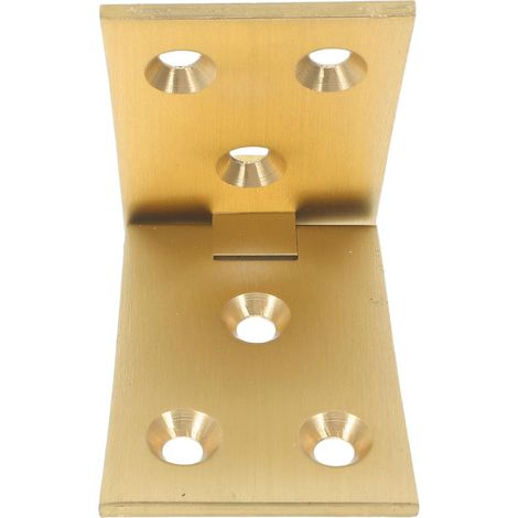 Charnière Healeved en cuivre massif avec mécanisme de pliage renforcé pour plateaux table. Durable
