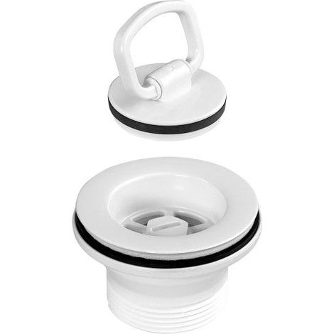 McAlpine W9PH-WH 1.5" Centre Pin Sink Waste - White