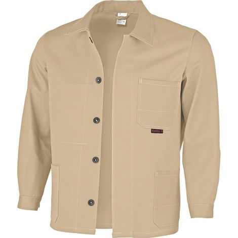 Qualitex Arbeitsjacke "favorit", Größe: 50, Farbe: khaki (1/2)