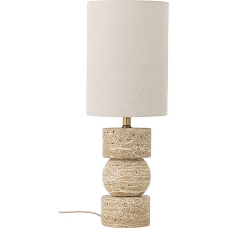 Bloomingville - Marci Table lamp - Nature - Travertine