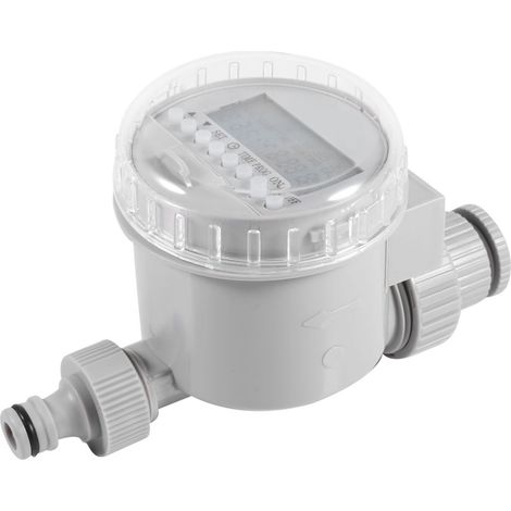 1 Pièce Contrôleur d'Irrigation Solaire Automatique Économiseur d'Eau avec Écran LCD pour Jardin