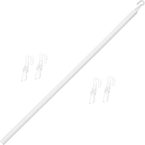 35-inch 89cm modular swivel blind accessories, PP eco-friendly plastic swivel blind rod accessories (1/5)