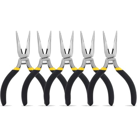 Long Nose Pliers, Set of 5, 5 mm, Jewellery Pliers (1/5)