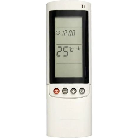 Télécommande de Remplacement pour Climatiseur Airwell Gree RC08A avec Opération Simple, Matériau ABS, Longue Distance de Transmission, Adaptée pour Airwell (1/4)