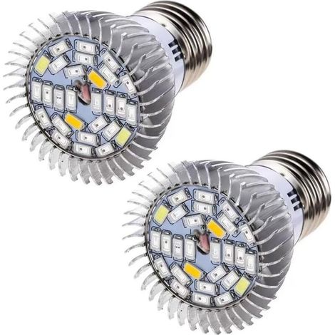 Stück E27 Pflanzenlampen 85-265V LED 18W für Indoor-Hydroponik, Gärten und Gewächshäuser