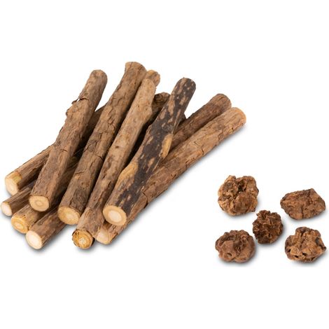 Ensemble de Jeu avec bâtons et Fruits - 15 pièces - Jouet Naturel pour Chat - L'alternative à l'herbe à Chat et à la valériane (1/4)
