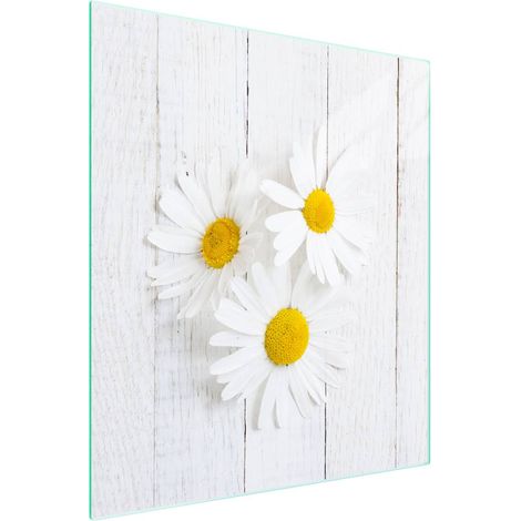 TAGLIERE IN VETRO 45x52 Fiore (1/5)