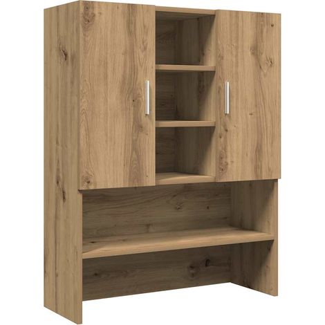 Armario de lavadora roble artisan 70,5x25,5x90 cm vidaXL