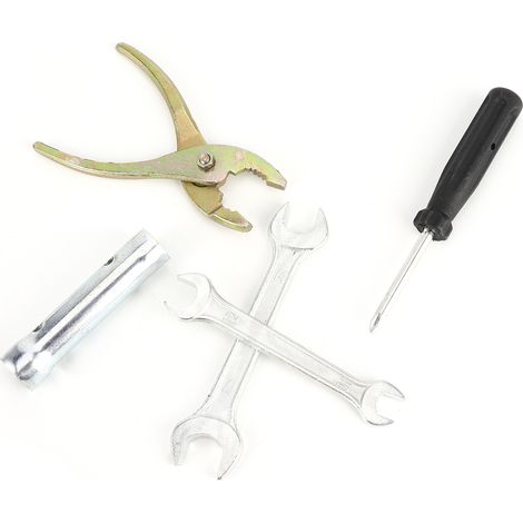 Kit Outillage Moto Réparation Clé Tournevis Pince Douille Bougie Universel 34 Pièces (1/5)
