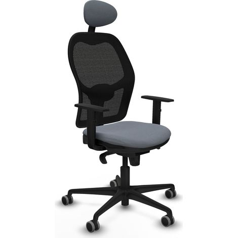 Sedia Ufficio con Poggiatesta Jorquera Piqueras y Crespo 1D036G1 Grigio (1/5)