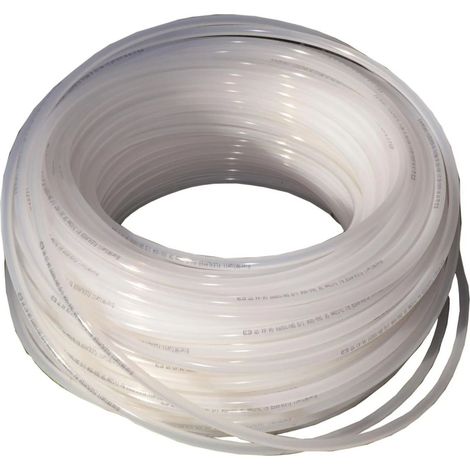 Tuyau à bière SK rigide blanc diamètre 4 mm (4 x 8 mm) - Conduite CO2 et bière vendue au mètre jusqu'à 11 bar pour restauration (1/3)