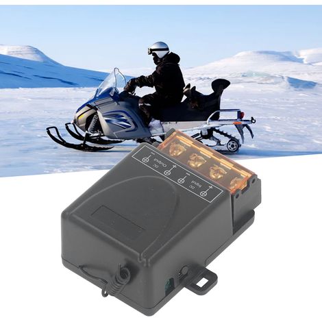 Interrupteur de commande à distance sans fil, relais automobile, interrupteur principal 30 A, relais automobile, 12 V-72 V (1/5)