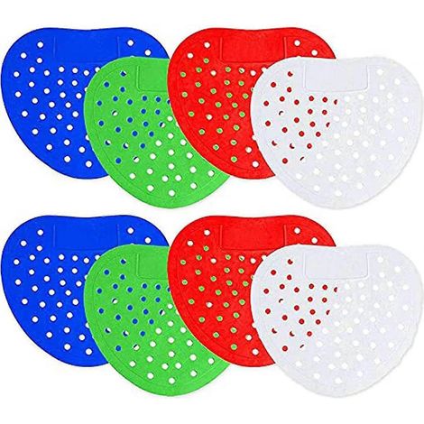 Lot de 25-26 filtres pour urinoir, inserts pour urinoir, pour tout urinoir ou parfum longue durée pour urinoir (grand trou) (1/4)
