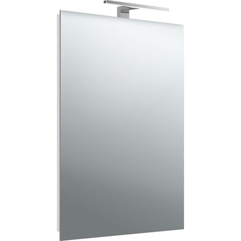 emco mee miroir lumineux LED, une lampe à poser, 600 x 790 mm,