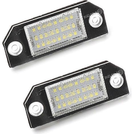 Einfach zu installierende LED-Kennzeichenbeleuchtung für C-MAX MK2, Kennzeichenbirne, Kennzeichenbeleuchtung, schneller Austausch, leistungsstarke Beleuchtung.