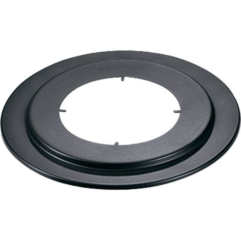 Save rosone anello classico 90o spessore 1,2 mm   13 cm 130 mm in acciaio nero (1/2)