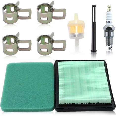Filtre à air Adefol pour Honda GCV160 GCV190 HRX217 HRC216 HRR216 Tondeuse à gazon moteur GX100 et plus, Kit de remplacement pièces moteur Accessoire moteur remplace 17211-ZL8-023 (1/5)