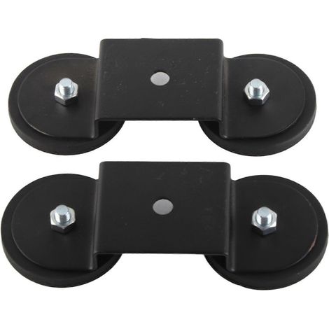Support de fixation magnétique universel pour barre lumineuse, ventouse noire, pour voiture et SUV (1/4)