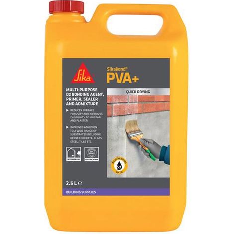Sika Sikabond PVA+ 2.5L - High-Quality Bonding Agent