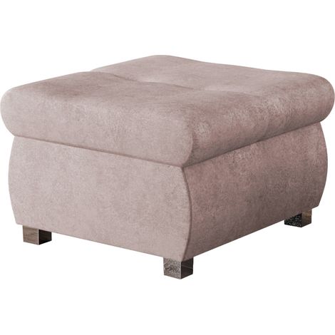 Pouf Comfivo Nitor, Zoya 03, 39x60x60cm, Diamètre: 0, Tissu, Pieds: Plastique, 0, Partiellement assemblé (1/5)