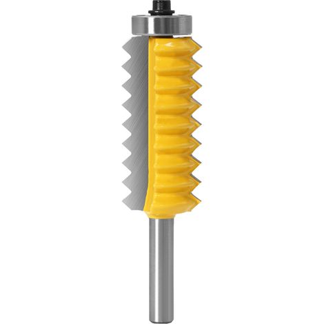 8 mm Shank panneau surélevé « V » Bits joint entures Colle Fraise for bois Tenon Boiseries cône Tenon fraisage Tenoning machine (Size : 8X30)