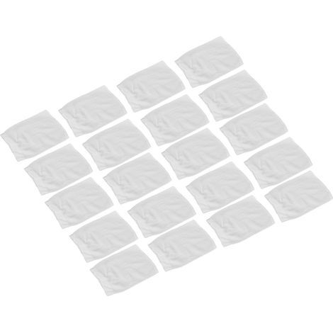 20 pièces Filtres à Sable pour Piscine - Chaussettes Jetables Élastiques pour Spa, Été (1/5)