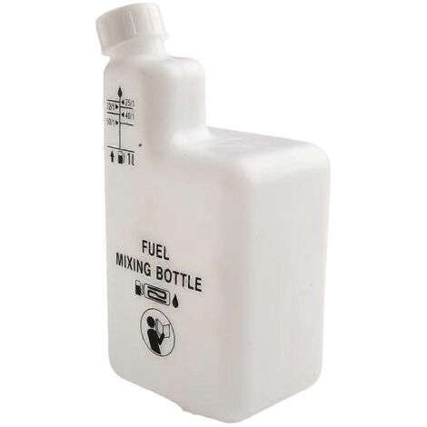 1-Liter-Öl-Kraftstoff-Mischflasche für Zweitaktmotoren, 4 Mischungsverhältnisse, wiederverwendbar (1/5)