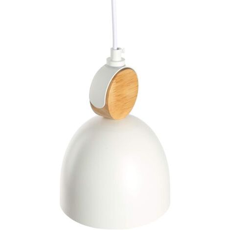 E27 Moderne Metal Suspensions Luminaire Sphérique Plafonnier Lustre Industriel en Métal Plafonnier Lustre Plafonnier Lampe LED (Blanc) (1/5)