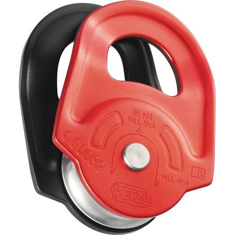 Polea Petzl P50A aluminio 8 kN 95% eficiencia