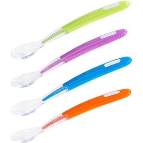 Cuillères pour Enfants en Silicone 1ère étape pour bébé - Générique - Couleur aléatoire