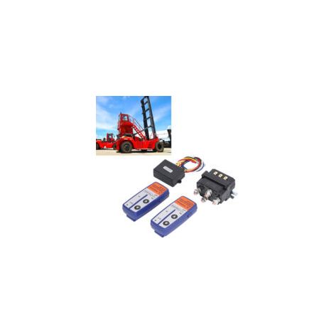 Seilwindenrelais-Fernbedienungsset 12V 250A Seilwindenrelais-Set, Kombinationsschalter, Fernbedienungsschalter-Set - Crezuo (1/4)