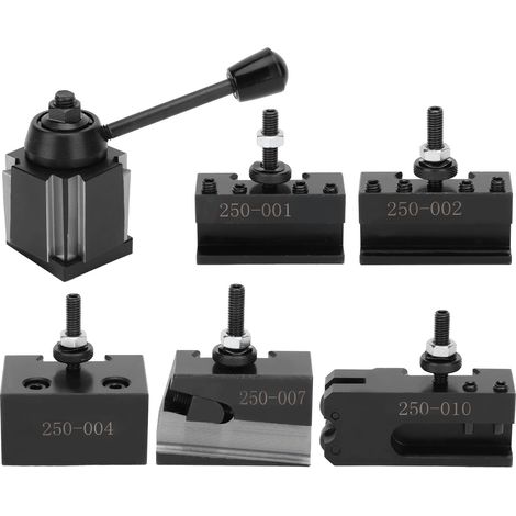 Lot de 2500 Porte-Outil à Piston, Acier Rapide, Type Coin, pour Tour CNC, Kit de Serrage Haute Précision (1/5)