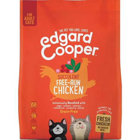 Edgard Cooper Cat Adult con Pollo - Sacco 325 Gr -