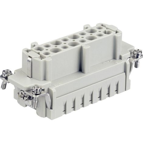 HARTING 09330162702 Buchseneinsatz Han® E 16 + PE Crimpen 1 St.