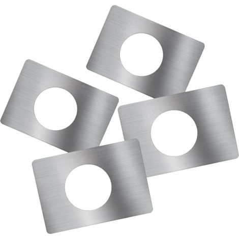plaques de renfort de porte en acier inoxydable réparation